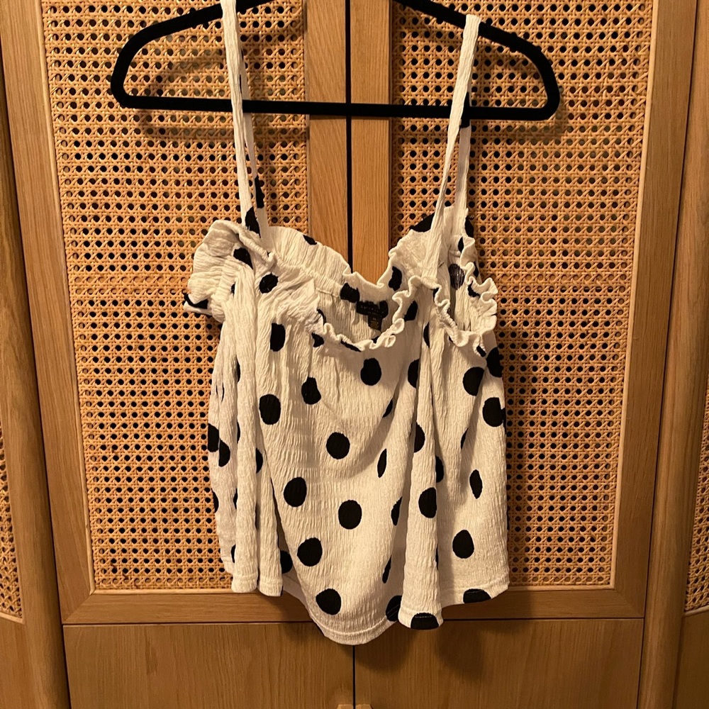 Anthropologie Current Air Polka Dot Swing XL NWT
